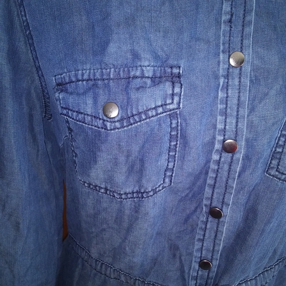 Maurices Long Sleeve Denim Dress - Picture 3 of 8